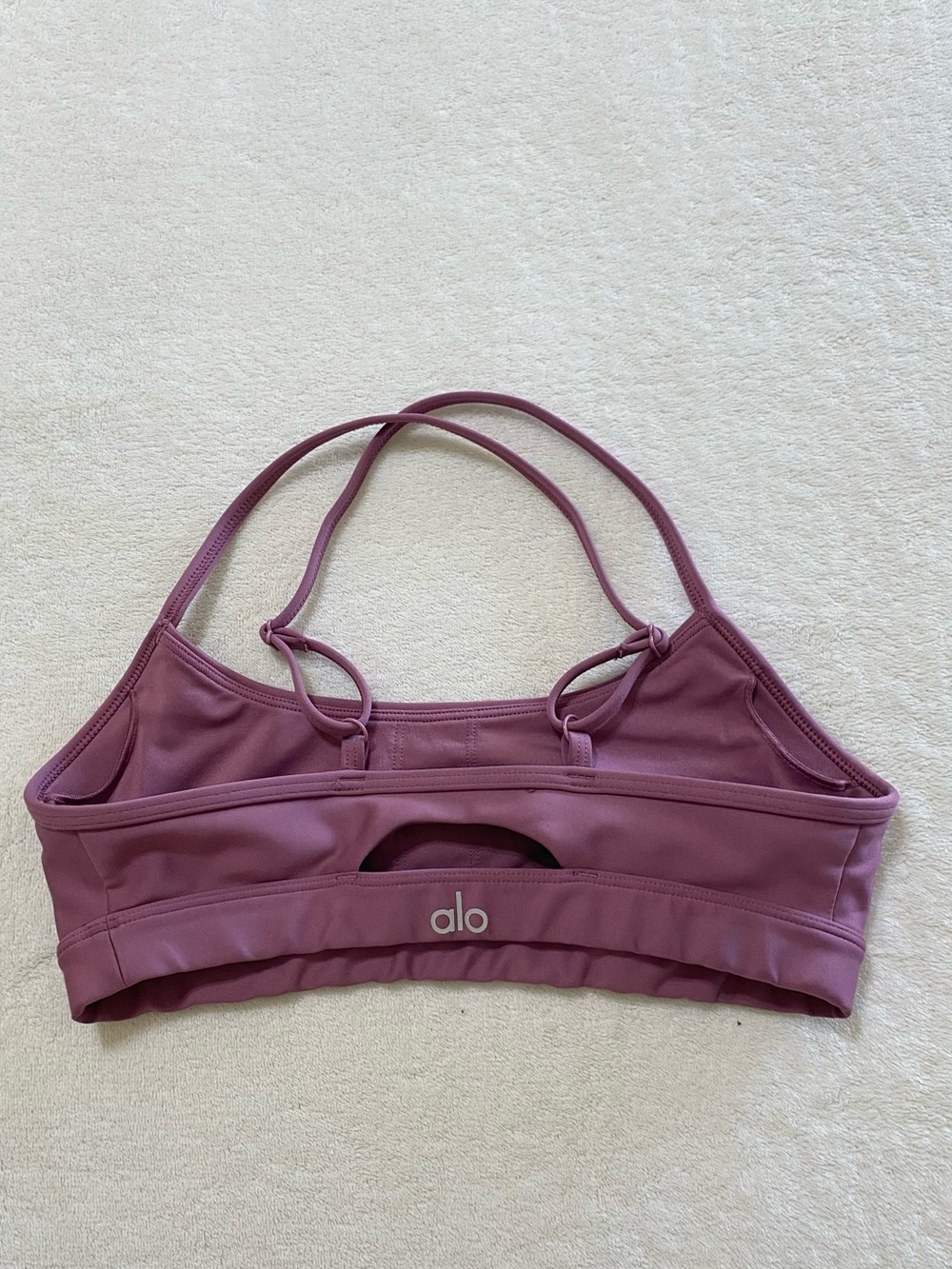 ALO Matching set Airlift Intrigue Sports Bra & Leggings RARE Color Mauve Size XS - Picture 7 of 15